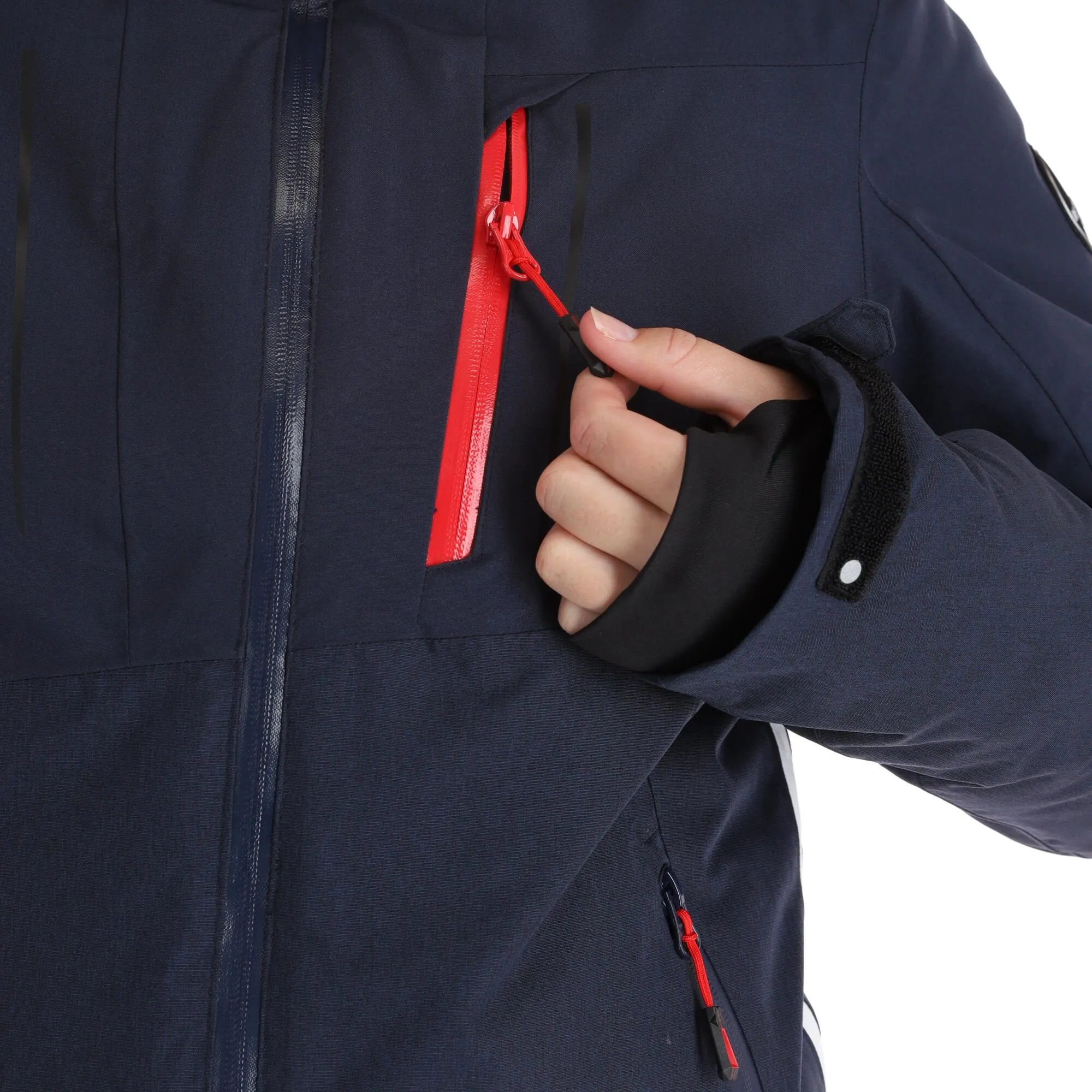 Icepeak, Enoch Ski-jas Dames Dark Blauw 12 Icepeak, Enoch Ski-jas Dames Dark Blauw - Afbeelding 12