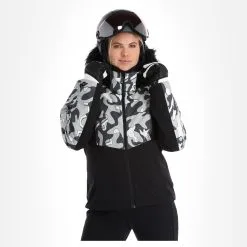 Icepeak, Erbach Ski-jas Dames Granite Grijs -Cmp Ski-uitrusting Winkel icepeak erbach aa jas gevoerd dames granite grijs 22icepe199v1 BI 04