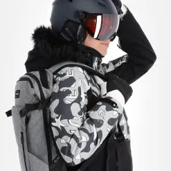 Icepeak, Erbach Ski-jas Dames Granite Grijs -Cmp Ski-uitrusting Winkel icepeak erbach aa jas gevoerd dames granite grijs 22icepe199v1 BI 05