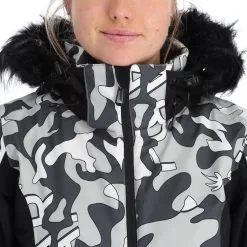 Icepeak, Erbach Ski-jas Dames Granite Grijs -Cmp Ski-uitrusting Winkel icepeak erbach aa jas gevoerd dames granite grijs 22icepe199v1 BI 07