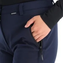 Icepeak, Frechen Softshell Skibroek Dames Dark Blauw -Cmp Ski-uitrusting Winkel icepeak frechen bc skibroek softshell dames dark blauw 22icepe209v1 BI 07