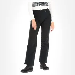 Icepeak, Frechen Softshell Skibroek Kort Model Dames Zwart -Cmp Ski-uitrusting Winkel icepeak frechen bc skibroek softshell short model dames zwart BC21ice139bk BI 04