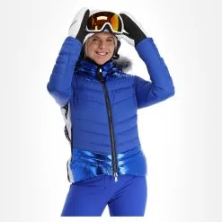 Kelly, Down Jacket Ski-jas Dames Ocean Blauw 17 Kelly, Down Jacket Ski-jas Dames Ocean Blauw -Cmp Ski-uitrusting Winkel kelly down jacket aa jas gevoerd dames ocean blauw 22kelly101v2 BI 04
