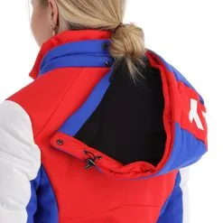 Kelly, Down Jacket Ski-jas Dames Ocean Blauw, Wit 24 Kelly, Down Jacket Ski-jas Dames Ocean Blauw, Wit -Cmp Ski-uitrusting Winkel kelly down jacket aa jas gevoerd dames ocean blauw wit 22kelly102v3 BI 12