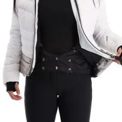 Kelly, Down Jacket Ski-jas Dames Stone Wit 22 Kelly, Down Jacket Ski-jas Dames Stone Wit -Cmp Ski-uitrusting Winkel kelly down jacket aa jas gevoerd dames stone wit 22kelly101v3 BI 09