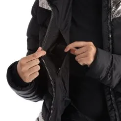 Kelly, Down Jacket Ski-jas Dames Stone Zwart -Cmp Ski-uitrusting Winkel kelly down jacket aa jas gevoerd dames stone zwart 22kelly101v1 BI 13