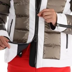 Kelly, Softshell Jacket Softshell Ski-jas Dames Goud, Wit -Cmp Ski-uitrusting Winkel kelly softshell jacket ac softshell jas dames goud wit 22kelly104v4 BI 12