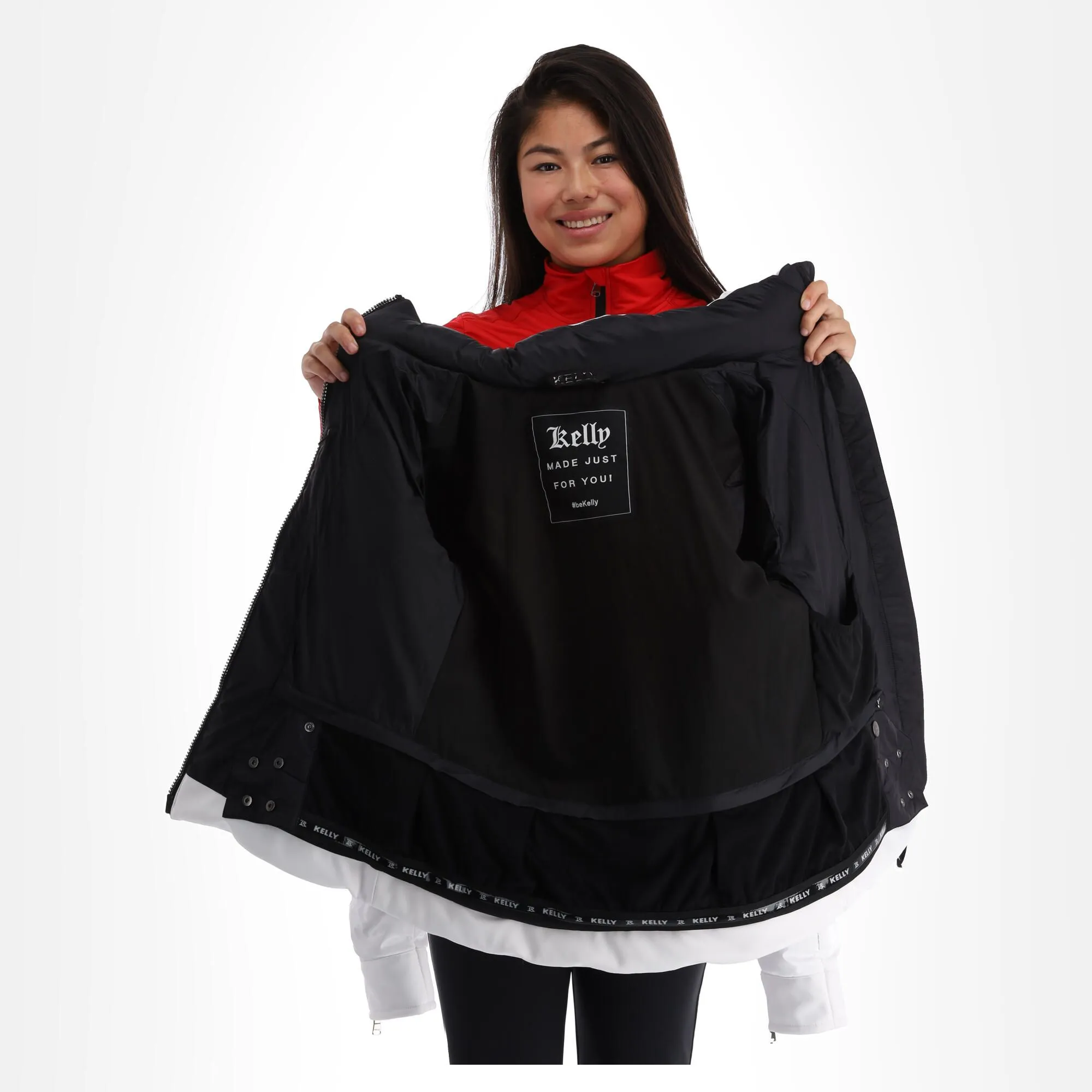 Kelly, Softshell Jacket Softshell Ski-jas Dames Wit 5 Kelly, Softshell Jacket Softshell Ski-jas Dames Wit - Afbeelding 5