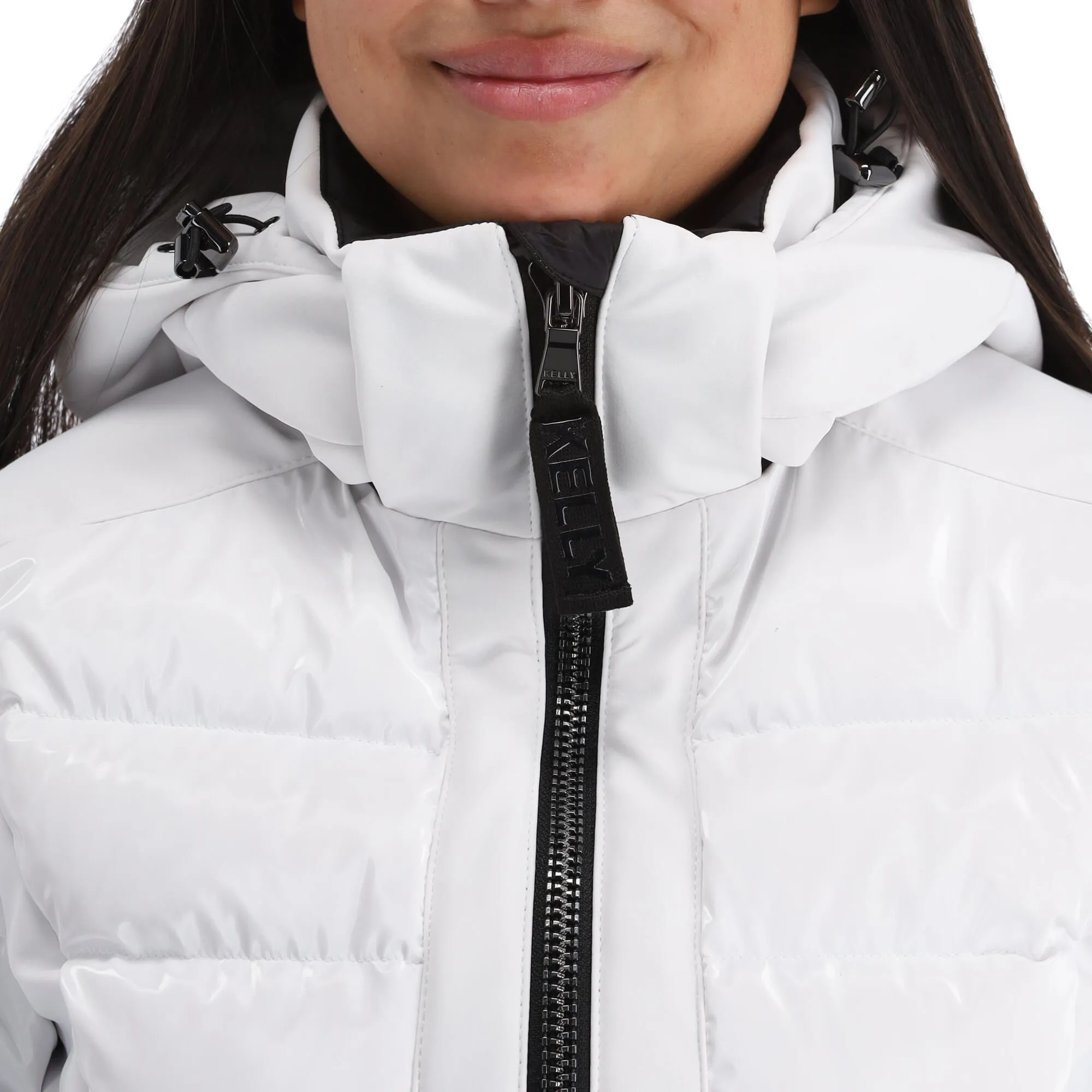 Kelly, Softshell Jacket Softshell Ski-jas Dames Wit 6 Kelly, Softshell Jacket Softshell Ski-jas Dames Wit - Afbeelding 6