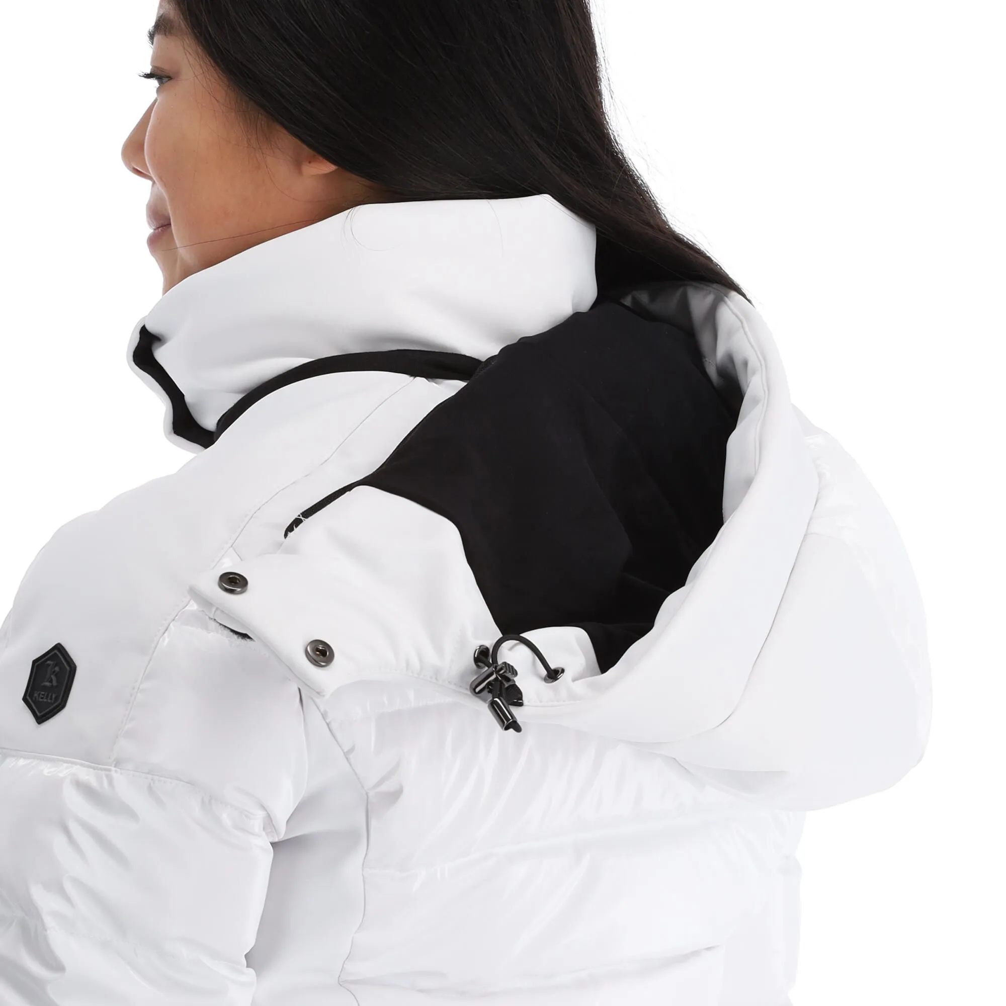 Kelly, Softshell Jacket Softshell Ski-jas Dames Wit 12 Kelly, Softshell Jacket Softshell Ski-jas Dames Wit - Afbeelding 12