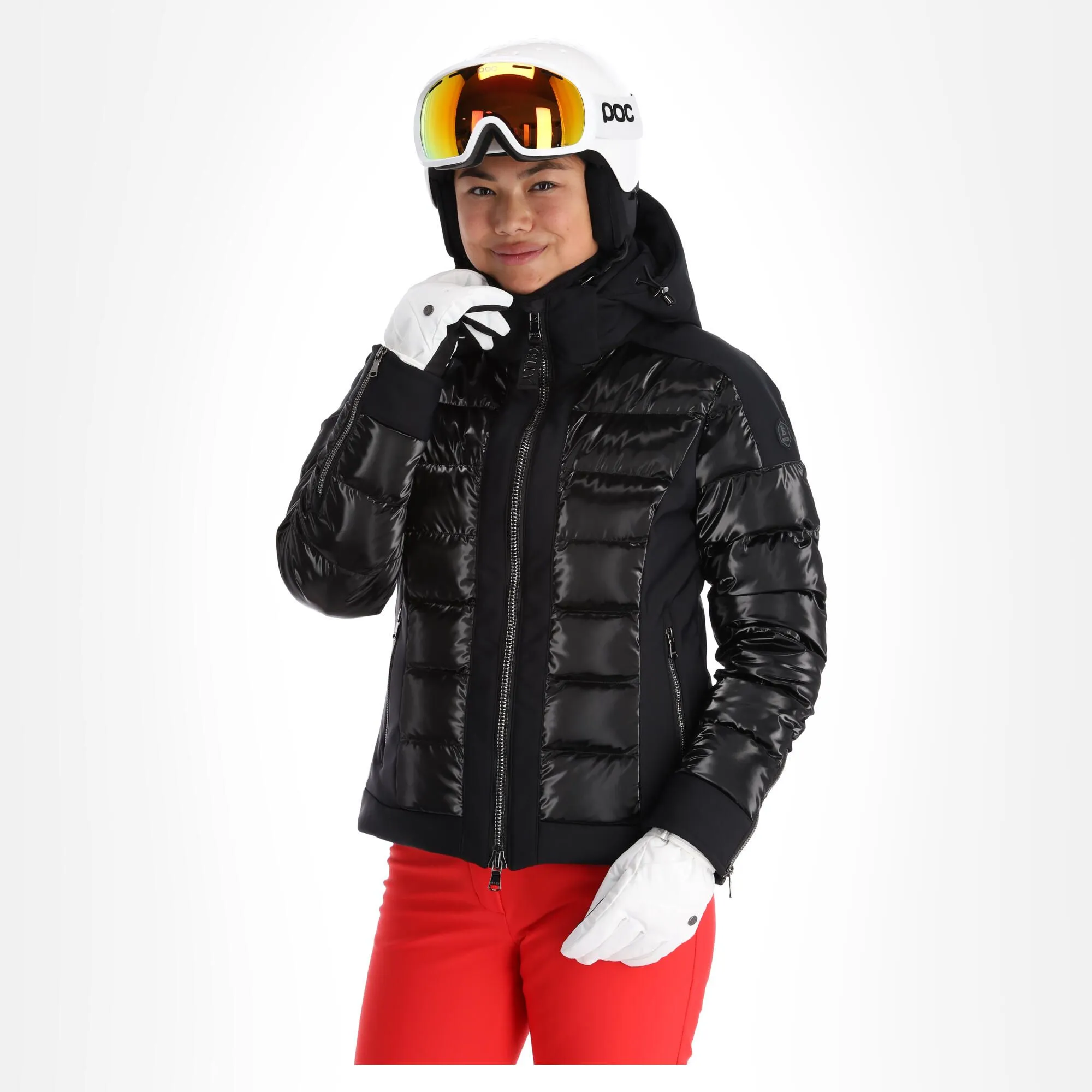 Kelly, Softshell Jacket Softshell Ski-jas Dames Zwart 1 Kelly, Softshell Jacket Softshell Ski-jas Dames Zwart