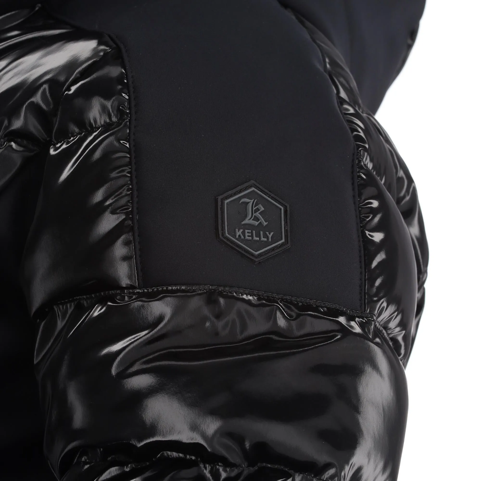 Kelly, Softshell Jacket Softshell Ski-jas Dames Zwart 15 Kelly, Softshell Jacket Softshell Ski-jas Dames Zwart - Afbeelding 15