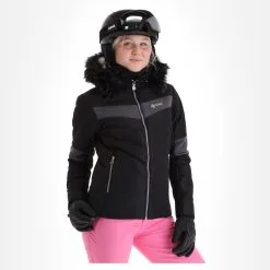 Kilpi, Alisia-W Ski-jas Dames Zwart -Cmp Ski-uitrusting Winkel kilpi alisia w aa jas gevoerd dames zwart 22kilpi106v1 BI 04