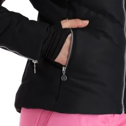 Kilpi, Alisia-W Ski-jas Grote Maten Dames Zwart -Cmp Ski-uitrusting Winkel kilpi alisia w aa jas gevoerd plus size dames zwart 22kilpi126v2 BI 08