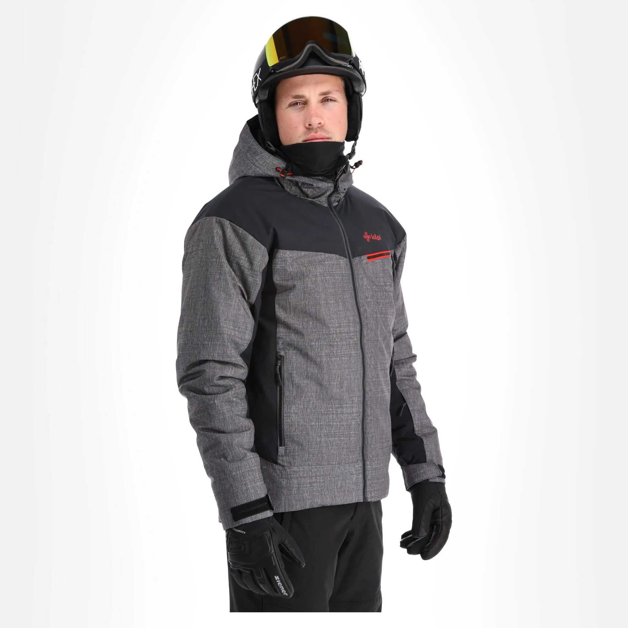 Kilpi, Flip-M Ski-jas Heren Dark Grijs 3 Kilpi, Flip-M Ski-jas Heren Dark Grijs - Afbeelding 3