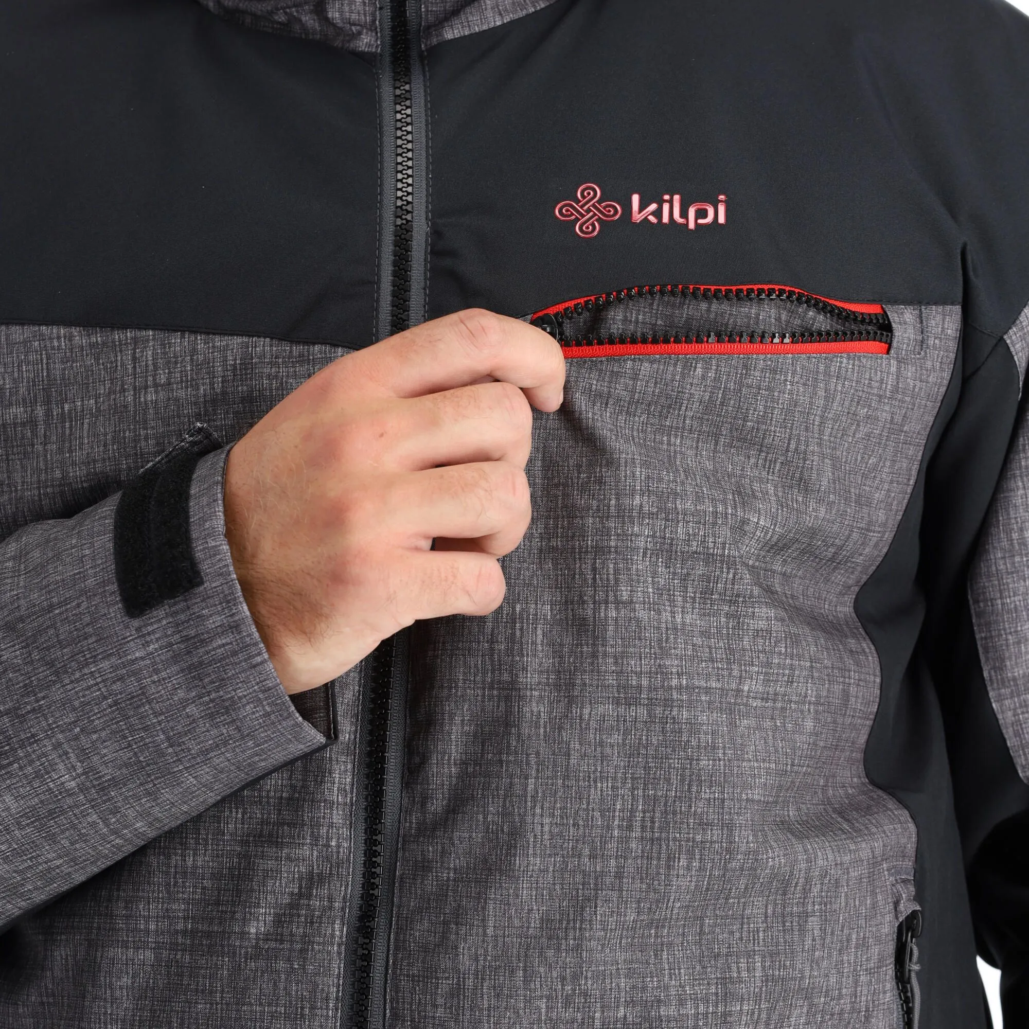 Kilpi, Flip-M Ski-jas Heren Dark Grijs 9 Kilpi, Flip-M Ski-jas Heren Dark Grijs - Afbeelding 9