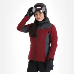 Kilpi, Flip-W Ski-jas Dames Dark Rood