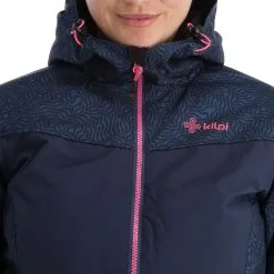 Kilpi, Flip-W Ski-jas Grote Maten Dames Dark Blauw -Cmp Ski-uitrusting Winkel kilpi flip w aa jas gevoerd plus size dames dark blauw 22kilpi127v3 BI 07