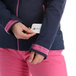 Kilpi, Flip-W Ski-jas Grote Maten Dames Dark Blauw -Cmp Ski-uitrusting Winkel kilpi flip w aa jas gevoerd plus size dames dark blauw 22kilpi127v3 BI 08