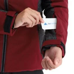 Kilpi, Flip-W Ski-jas Grote Maten Dames Dark Rood -Cmp Ski-uitrusting Winkel kilpi flip w aa jas gevoerd plus size dames dark rood 22kilpi127v1 BI 08