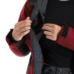 Kilpi, Flip-W Ski-jas Grote Maten Dames Dark Rood -Cmp Ski-uitrusting Winkel kilpi flip w aa jas gevoerd plus size dames dark rood 22kilpi127v1 BI 09