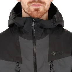 Kilpi, Lexay-M Hardshell Ski-jas Heren Dark Grijs -Cmp Ski-uitrusting Winkel kilpi lexay m hardshell ski jas heren dark grijs AB10kil013a BI 09