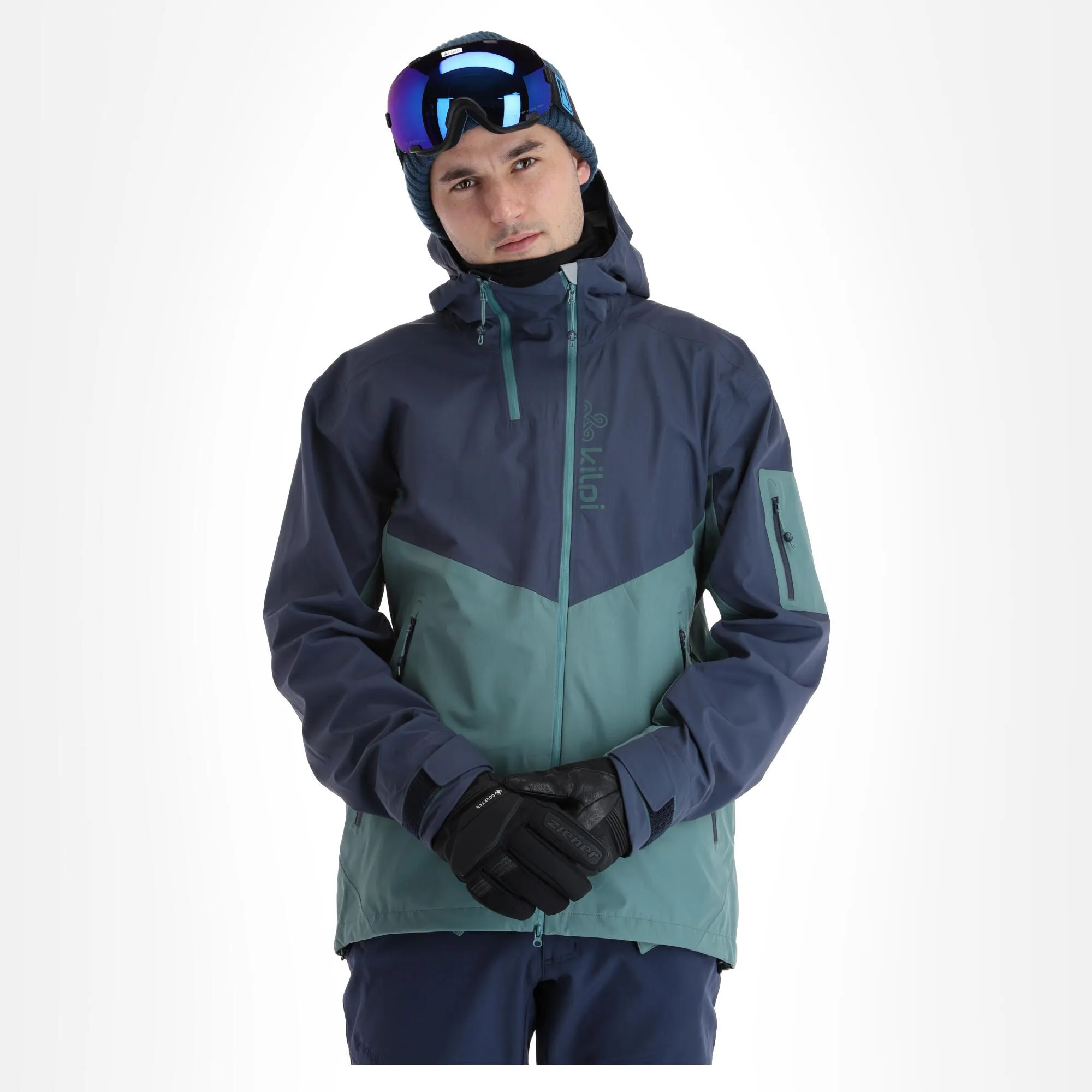 Kilpi, Metrix-M Hardshell Ski-jas Heren Dark Blauw 3 Kilpi, Metrix-M Hardshell Ski-jas Heren Dark Blauw - Afbeelding 3