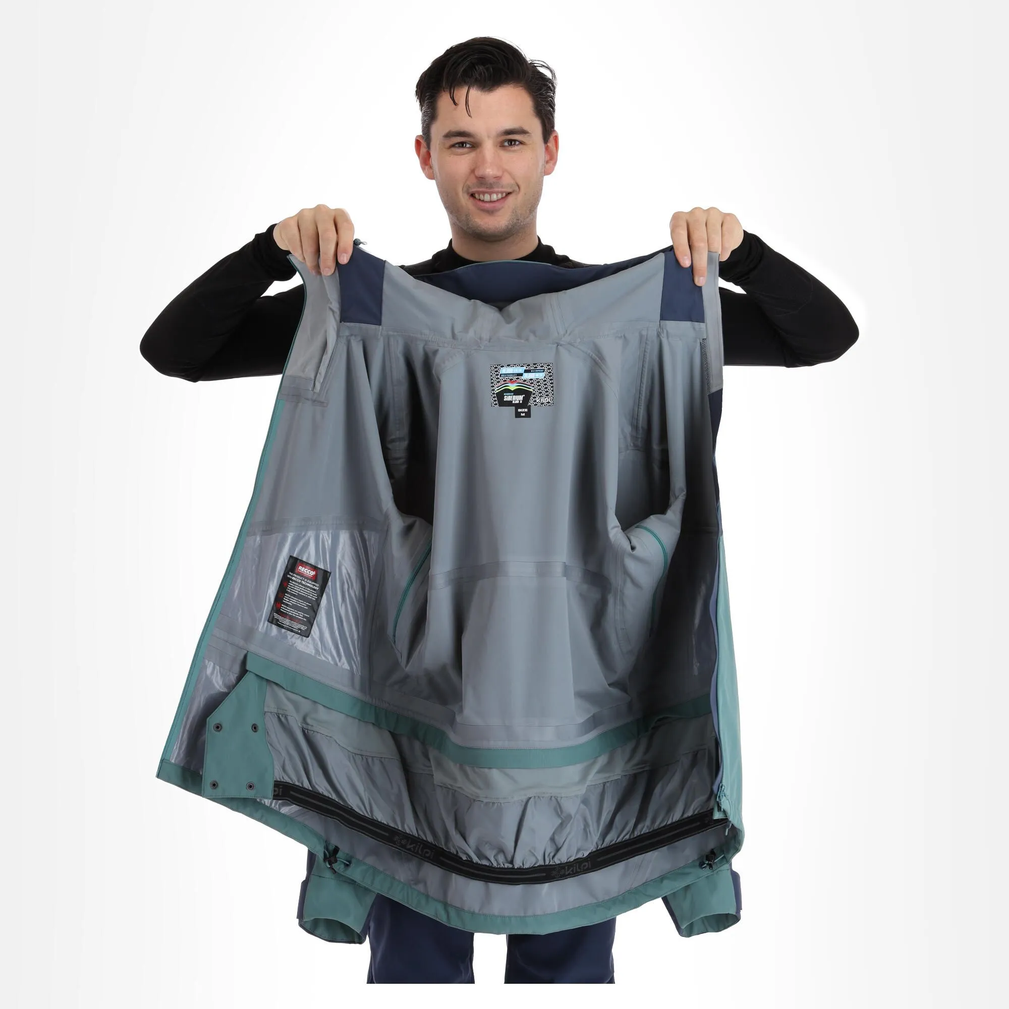 Kilpi, Metrix-M Hardshell Ski-jas Heren Dark Blauw 5 Kilpi, Metrix-M Hardshell Ski-jas Heren Dark Blauw - Afbeelding 5