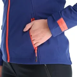 Kilpi, Ravia-W Softshell Ski-jas Dames Dark Blauw -Cmp Ski-uitrusting Winkel kilpi ravia w ac softshell jas dames dark blauw AC21kil124b BI 07