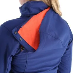 Kilpi, Ravia-W Softshell Ski-jas Dames Dark Blauw -Cmp Ski-uitrusting Winkel kilpi ravia w ac softshell jas dames dark blauw AC21kil124b BI 08
