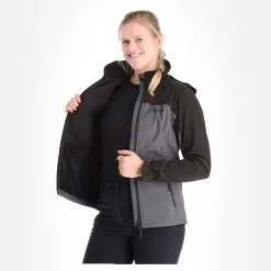 Kilpi, Ravia-W Softshell Ski-jas Dames Dark Grijs 10 Kilpi, Ravia-W Softshell Ski-jas Dames Dark Grijs -Cmp Ski-uitrusting Winkel kilpi ravia w ac softshell jas dames dark grijs AC21kil124c BI 05