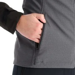 Kilpi, Ravia-W Softshell Ski-jas Dames Dark Grijs 12 Kilpi, Ravia-W Softshell Ski-jas Dames Dark Grijs -Cmp Ski-uitrusting Winkel kilpi ravia w ac softshell jas dames dark grijs AC21kil124c BI 07