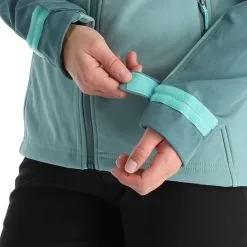 Kilpi, Ravia-W Softshell Ski-jas Dames Dark Groen -Cmp Ski-uitrusting Winkel kilpi ravia w ac softshell jas dames dark groen 22kilpi109v5 BI 09