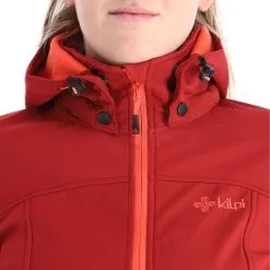 Kilpi, Ravia-W Softshell Ski-jas Dames Dark Rood -Cmp Ski-uitrusting Winkel kilpi ravia w ac softshell jas dames dark rood AC21kil124d BI 06