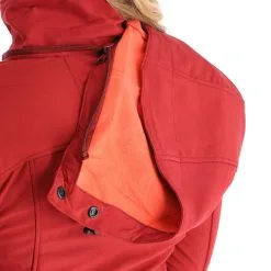 Kilpi, Ravia-W Softshell Ski-jas Dames Dark Rood -Cmp Ski-uitrusting Winkel kilpi ravia w ac softshell jas dames dark rood AC21kil124d BI 08