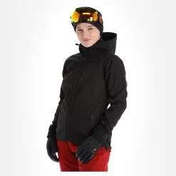 Kilpi, Ravia-W Softshell Ski-jas Dames Zwart