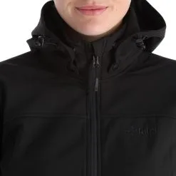 Kilpi, Ravia-W Softshell Ski-jas Dames Zwart -Cmp Ski-uitrusting Winkel kilpi ravia w ac softshell jas dames zwart 22kilpi109v6 BI 07