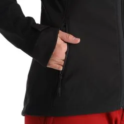 Kilpi, Ravia-W Softshell Ski-jas Grote Maten Dames Zwart -Cmp Ski-uitrusting Winkel kilpi ravia w ac softshell jas plus size dames zwart 22kilpi128v3 BI 10