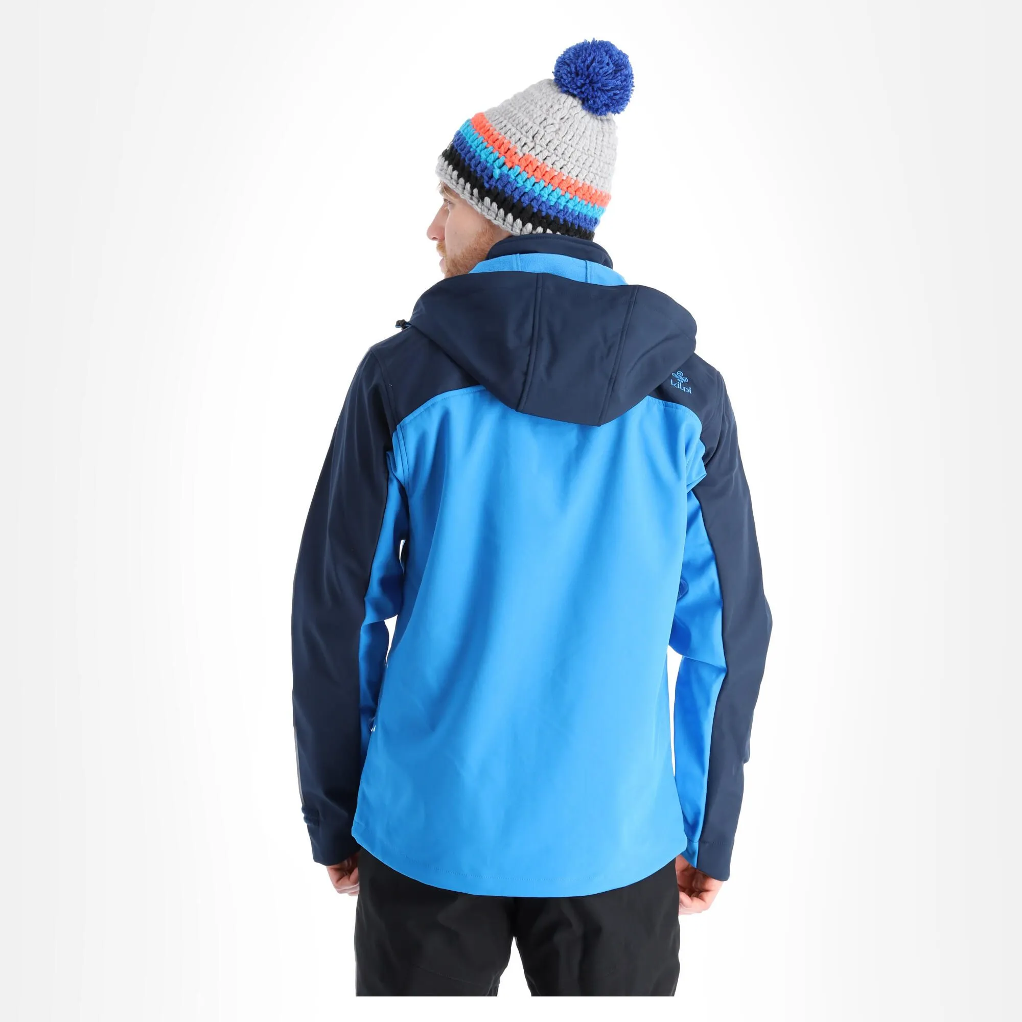 Kilpi, Ravio-M Softshell Ski-jas Heren Blauw 2 Kilpi, Ravio-M Softshell Ski-jas Heren Blauw - Afbeelding 2