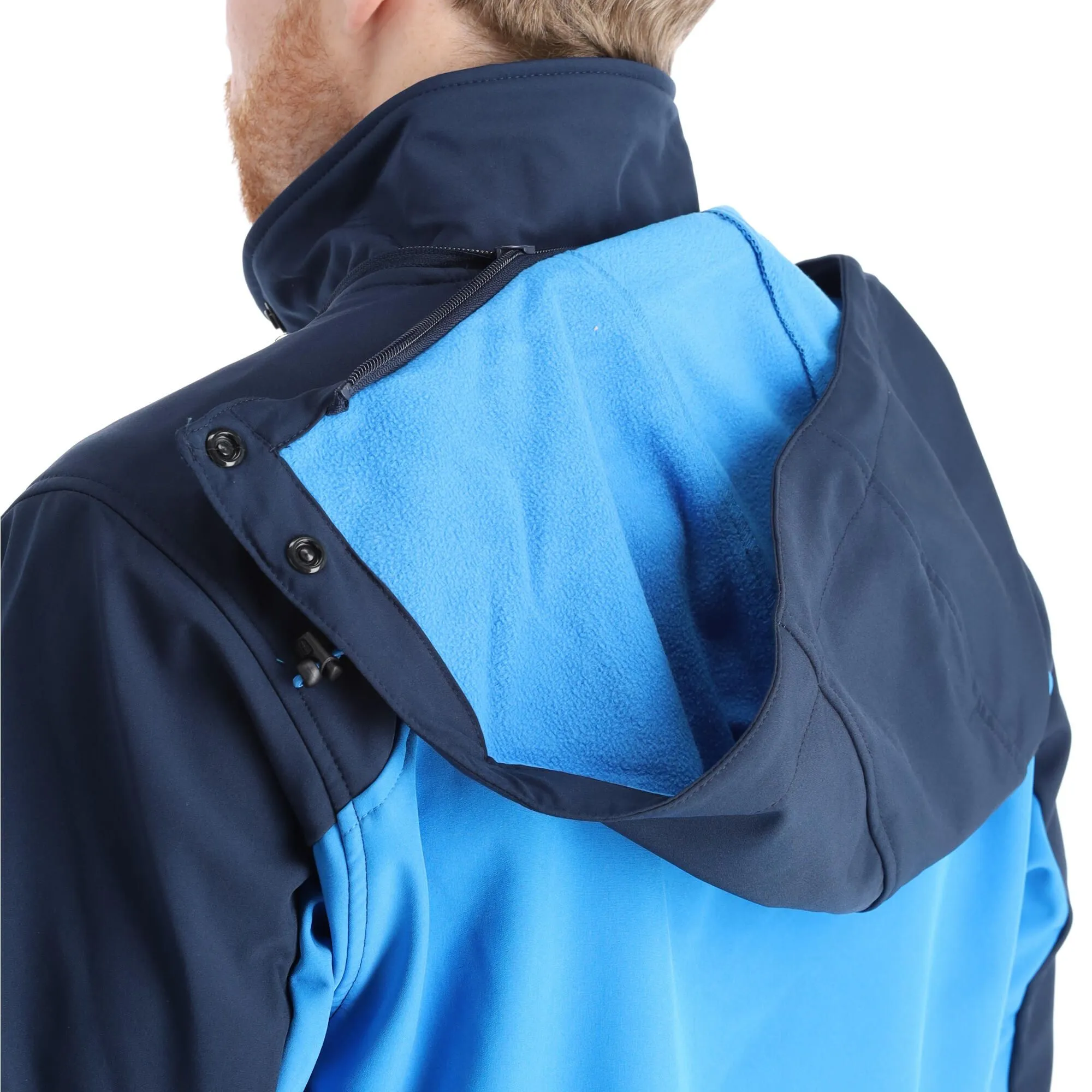 Kilpi, Ravio-M Softshell Ski-jas Heren Blauw 8 Kilpi, Ravio-M Softshell Ski-jas Heren Blauw - Afbeelding 8