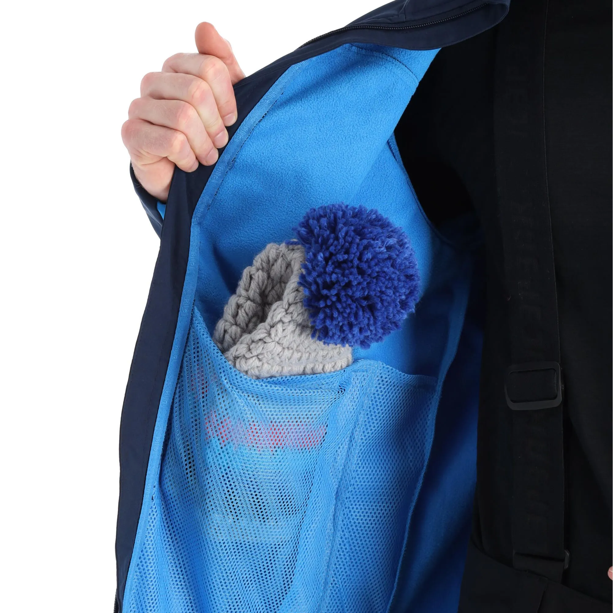 Kilpi, Ravio-M Softshell Ski-jas Heren Blauw 9 Kilpi, Ravio-M Softshell Ski-jas Heren Blauw - Afbeelding 9