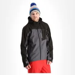 Kilpi, Ravio-M Softshell Ski-jas Heren Dark Grijs