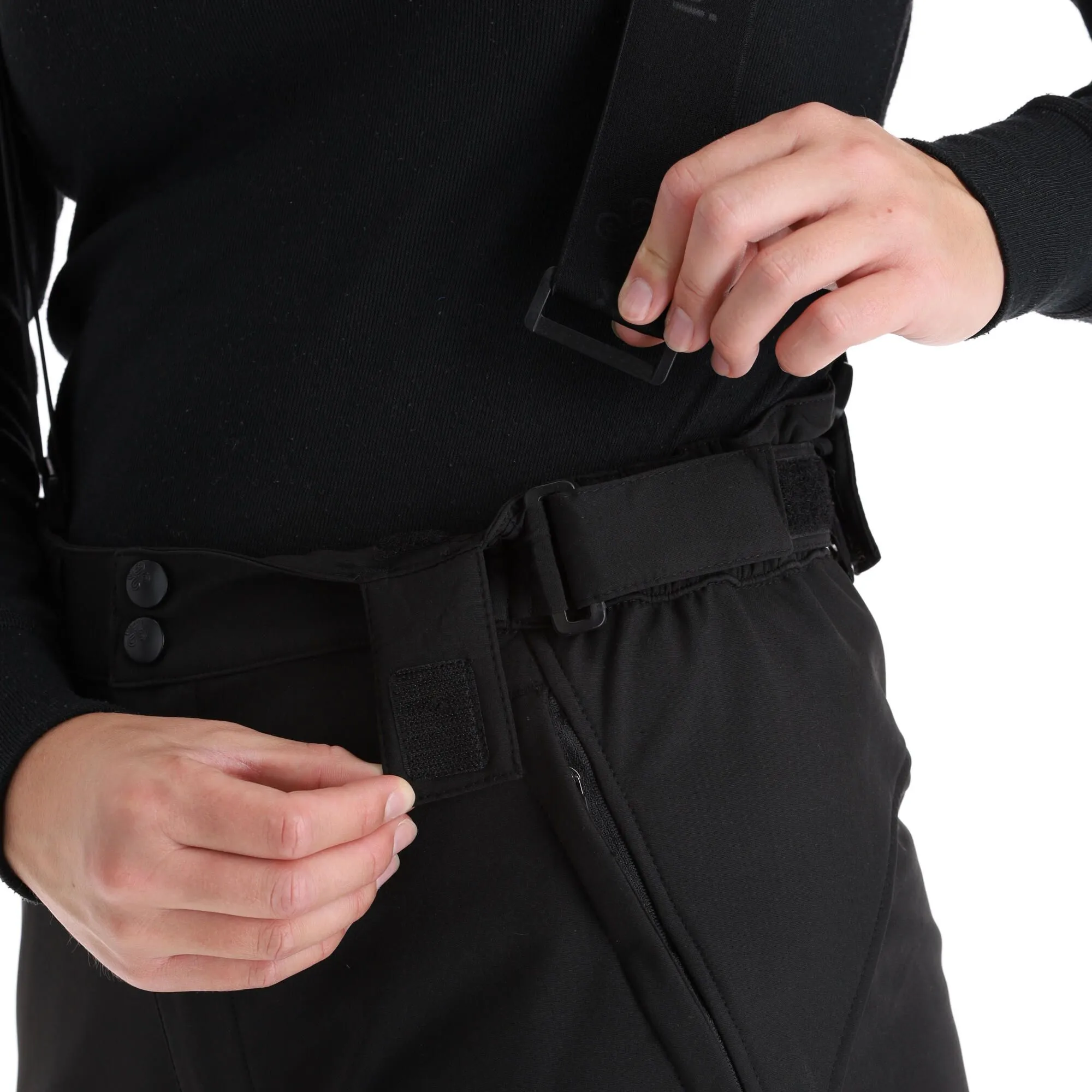 Kilpi, Rhea-W Softshell Skibroek Dames Zwart 5 Kilpi, Rhea-W Softshell Skibroek Dames Zwart - Afbeelding 5