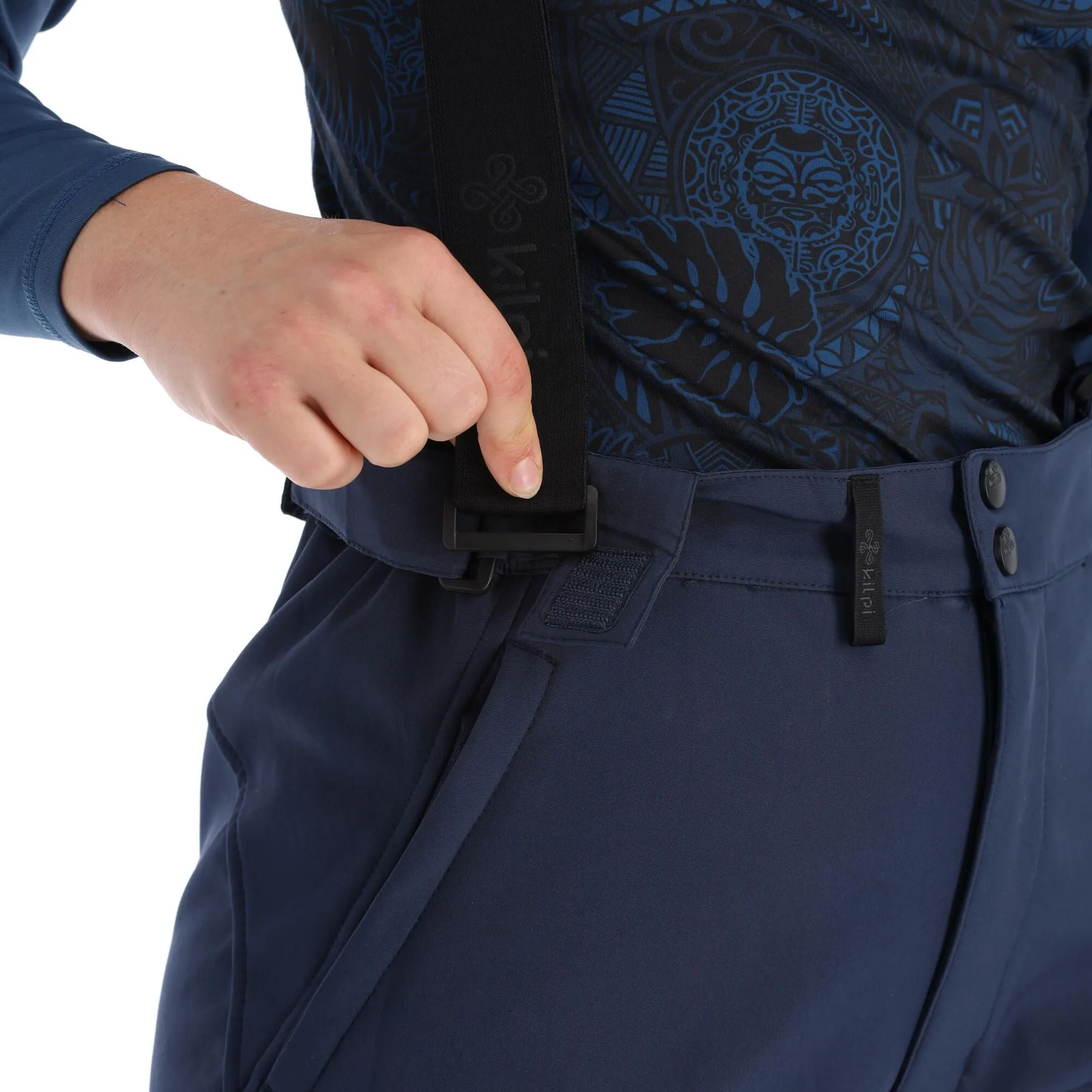 Kilpi, Rhea-W Softshell Skibroek Grote Maten Dames Dark Blauw 6 Kilpi, Rhea-W Softshell Skibroek Grote Maten Dames Dark Blauw - Afbeelding 6