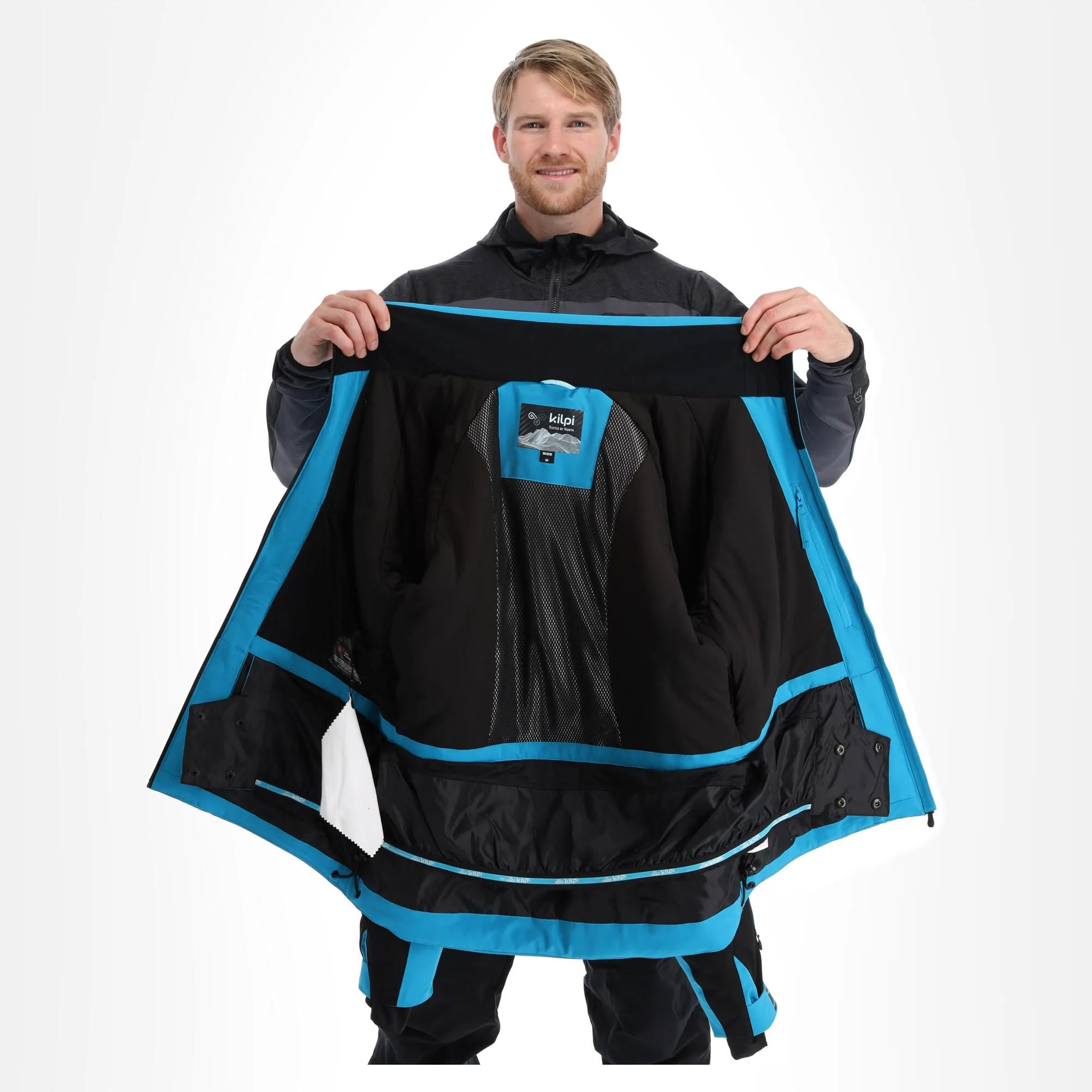 Kilpi, Turnau-M Ski-jas Heren Blauw 4 Kilpi, Turnau-M Ski-jas Heren Blauw - Afbeelding 4
