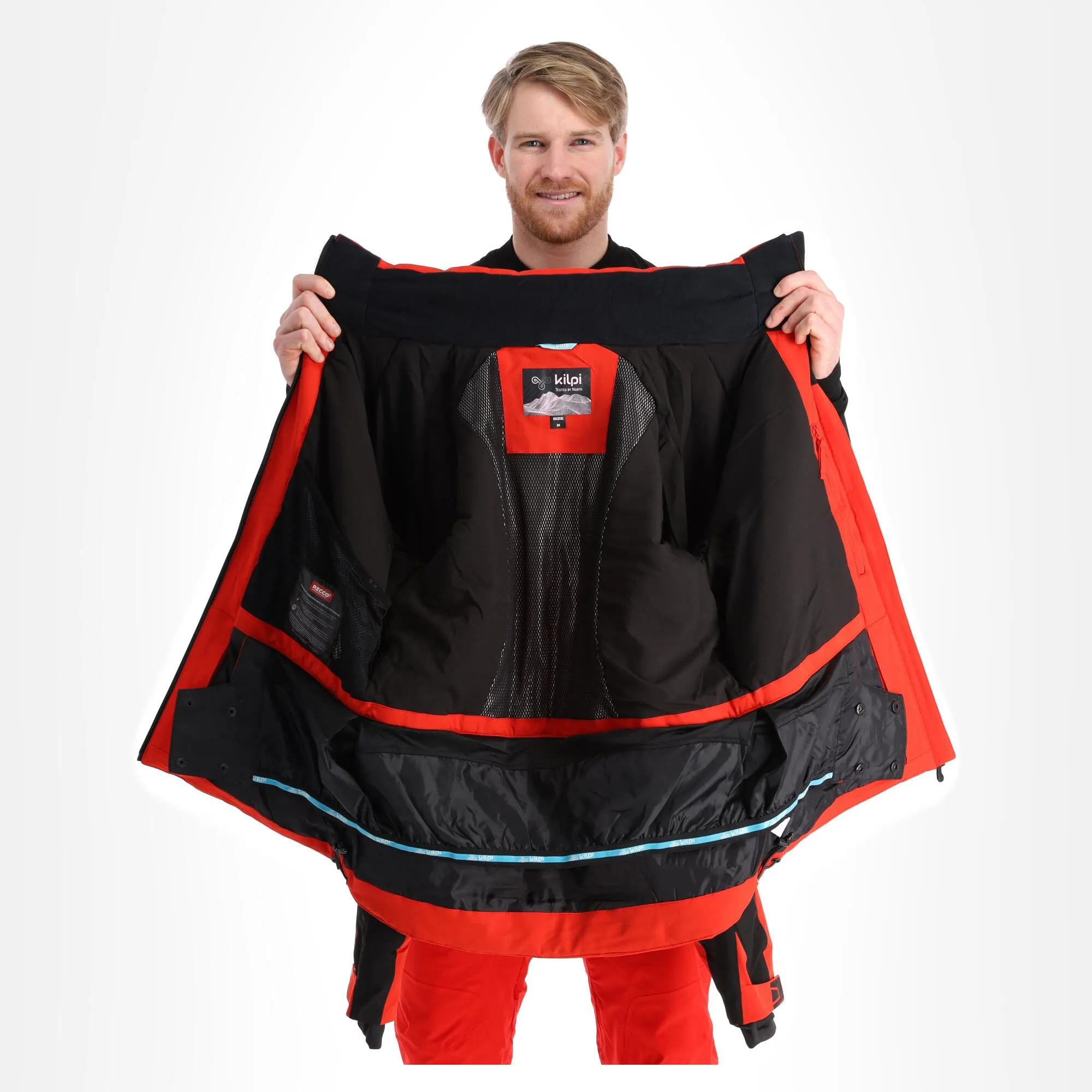 Kilpi, Turnau-M Ski-jas Heren Rood 5 Kilpi, Turnau-M Ski-jas Heren Rood - Afbeelding 5