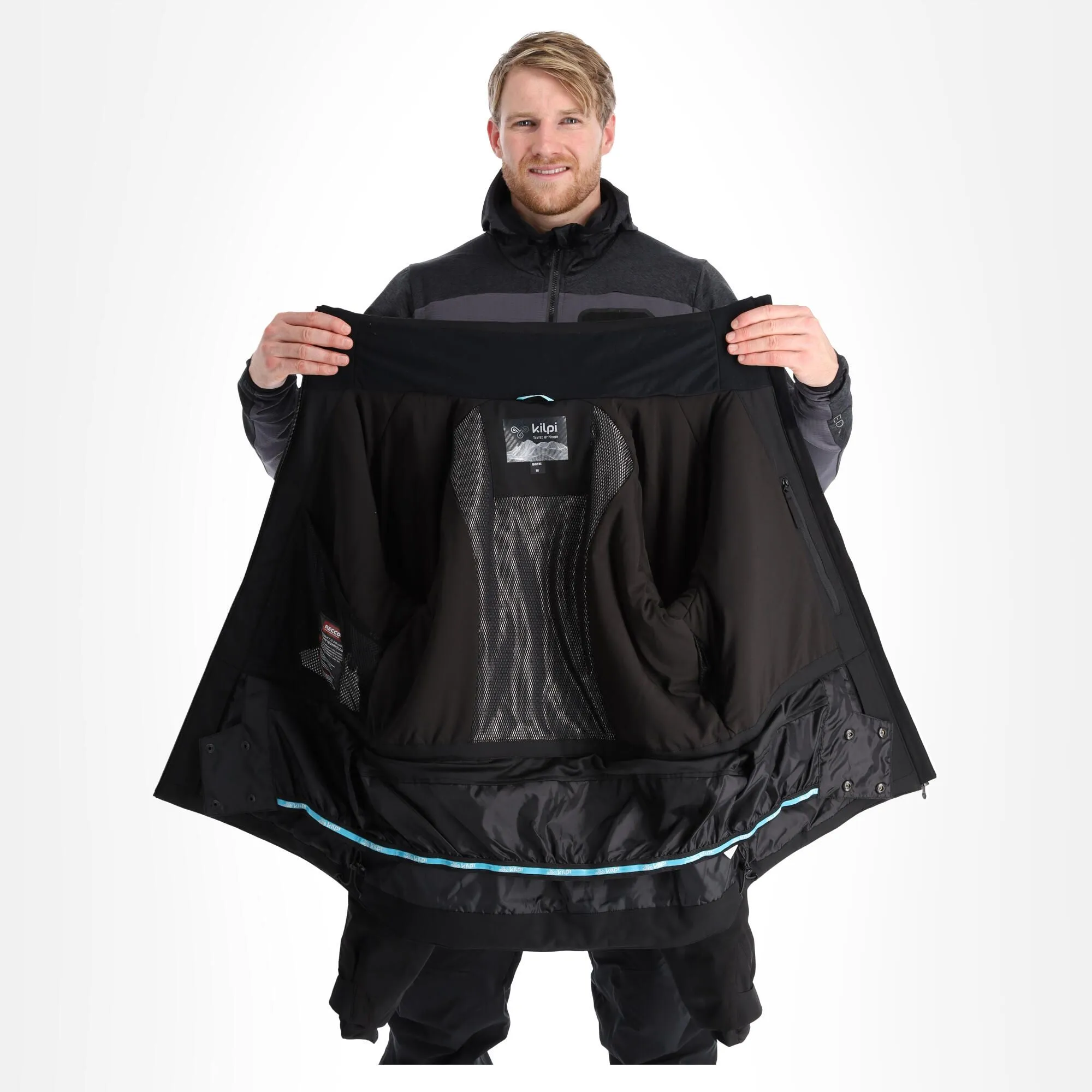 Kilpi, Turnau-M Ski-jas Heren Zwart 4 Kilpi, Turnau-M Ski-jas Heren Zwart - Afbeelding 4