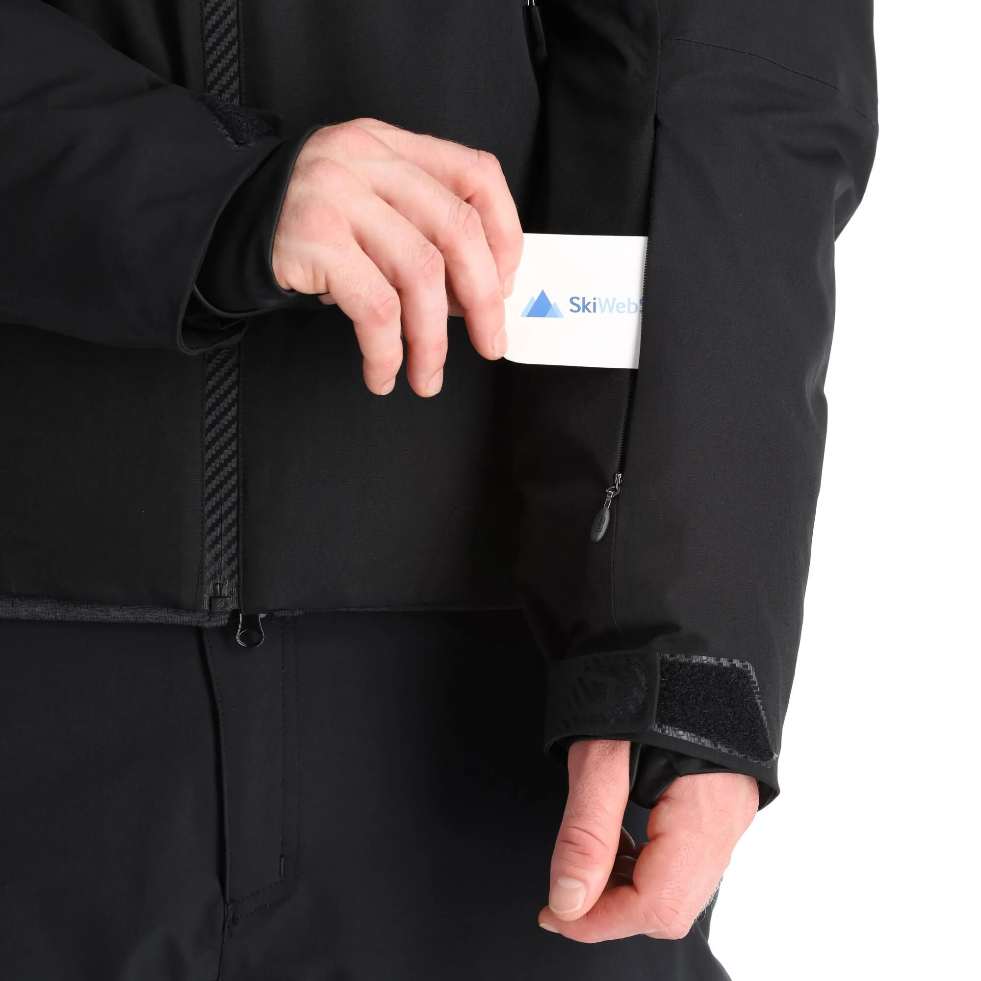 Kilpi, Turnau-M Ski-jas Heren Zwart 6 Kilpi, Turnau-M Ski-jas Heren Zwart - Afbeelding 6