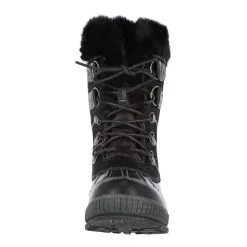 Kimberfeel, Delmos Snowboots Dames Charcoal Zwart