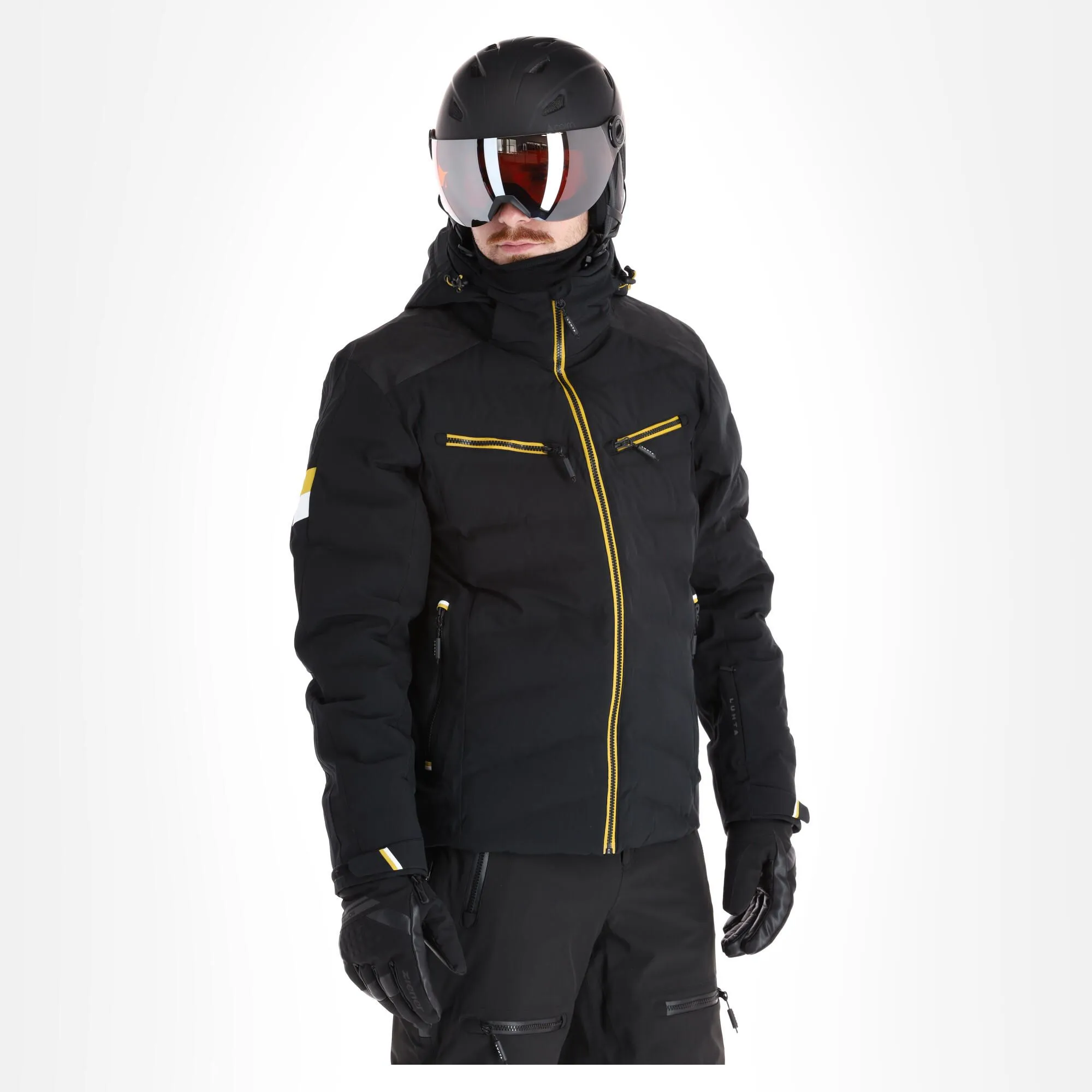 Luhta, Aakenustunturi Ski-jas Heren Zwart 3 Luhta, Aakenustunturi Ski-jas Heren Zwart - Afbeelding 3